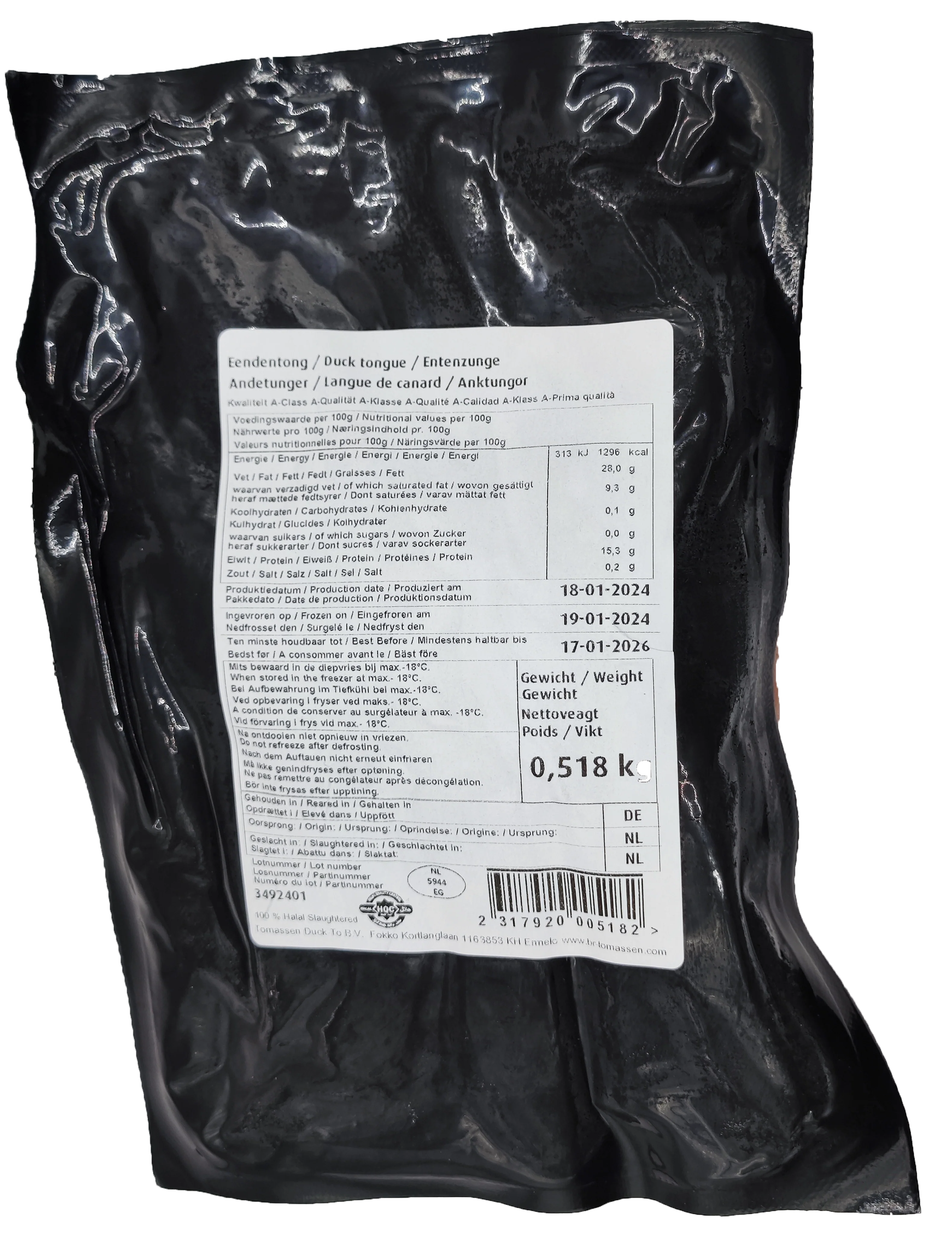 LANGUES DE CANARD 500GR - Image 3